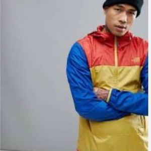 North Face rain coat packable